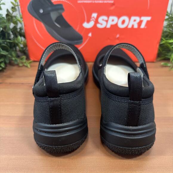 J Sport Women's Melody Mary Jane Black Shoes Size 9 - Picture 4 of 7